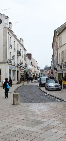 Rue commerçante Rambouillet